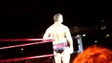 randy orton at wwe raw in dublin