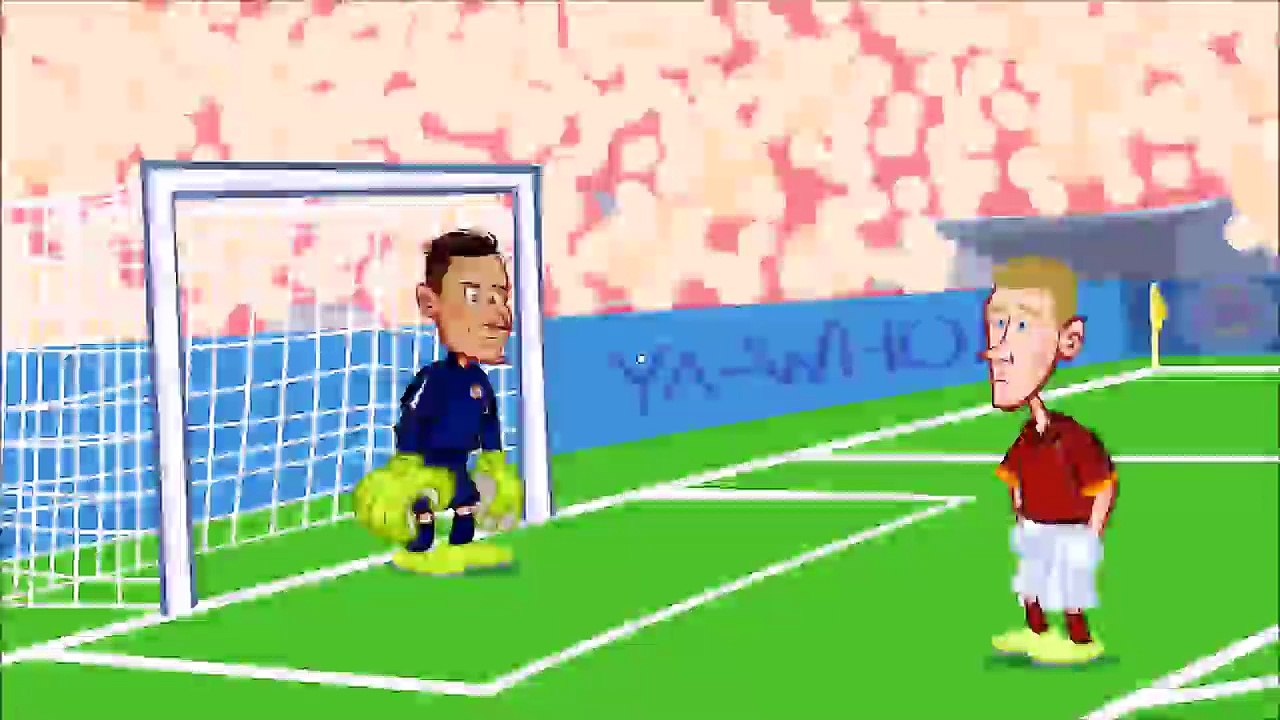 Real Madrid vs Roma - Ronaldo - Dzeko - Totti Highlights