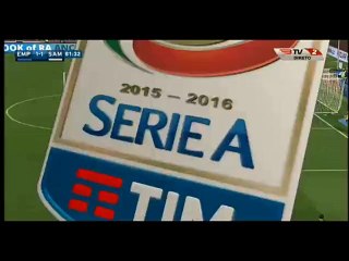 Vincent Laurini Goal HD - Empoli 1-1 Sampdoria (12.03.2016)