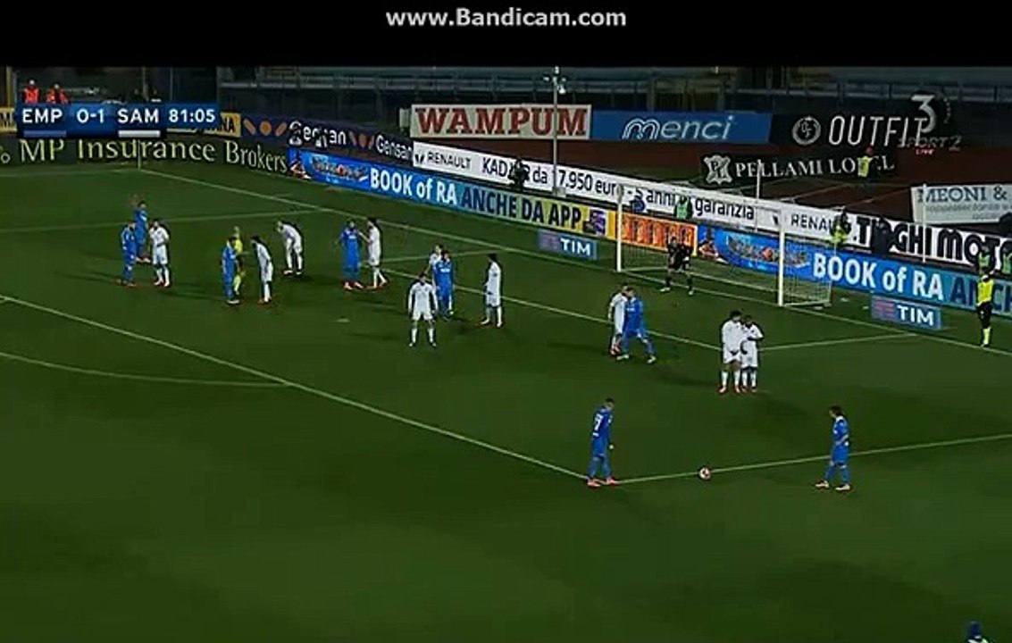 Amazing Gooal Laurini Empoli vs Sampdoria 1 - 1