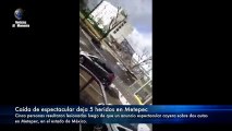 Caída de espectacular deja 5 heridos en Metepec  Noticias al Momento