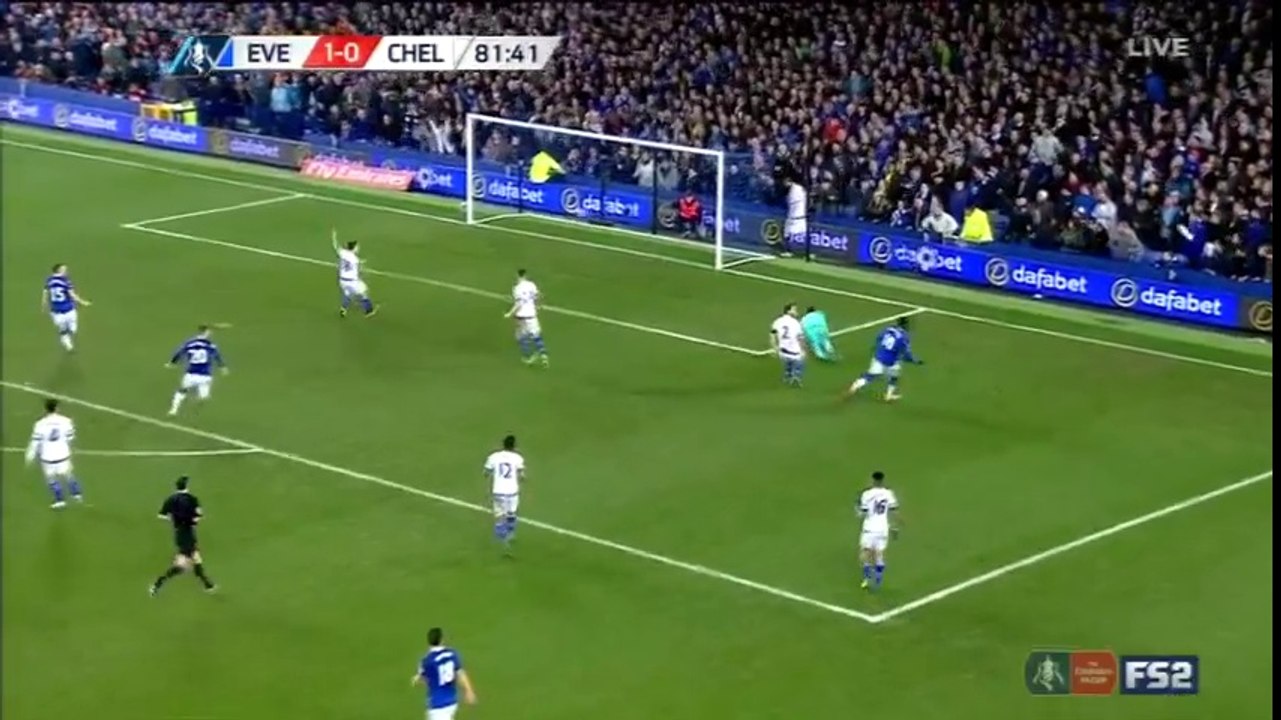 Everton 2 - 0 Chelsea All Goals and Full Highlights 12/03/2016 - FA Cup