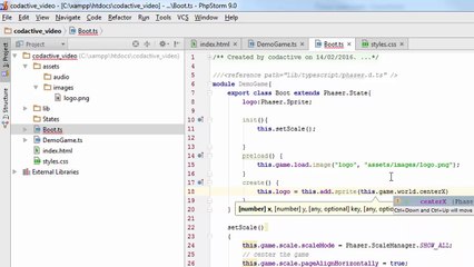 איך לבנות פרויקט Phaser עם Typescript? - חלק 4