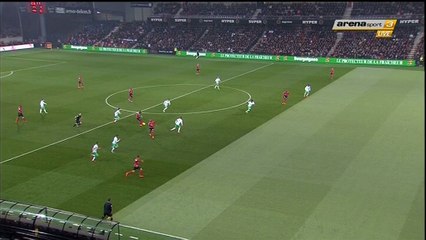 2-0 Sloan Privat Goal France  Ligue 1 - 12.03.2016, Guingamp 2-0 AS Saint-Étienne