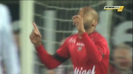 1-0 Jimmy Briand Goal France  Ligue 1 - 12.03.2016, Guingamp 1-0 AS Saint-Étienne