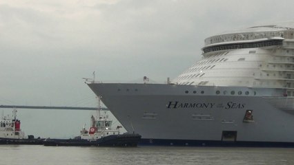 Harmony of the Seas premiers essais mer