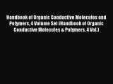[PDF] Handbook of Organic Conductive Molecules and Polymers 4 Volume Set (Handbook of Organic