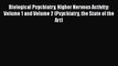 [PDF] Biological Psychiatry Higher Nervous Activity: Volume 1 and Volume 2 (Psychiatry the
