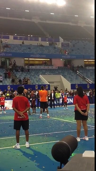 Indian Aces Ivanovic, Monfils, Mirza, Santoro dance to cele