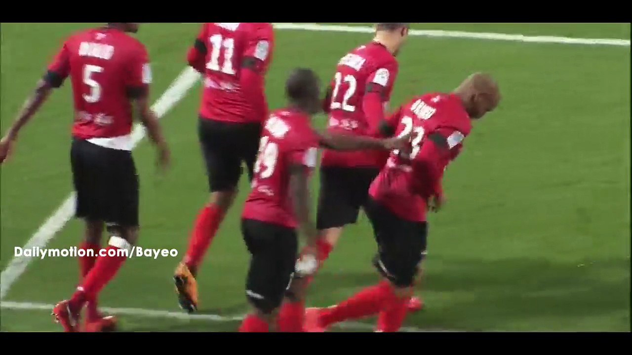 Jimmy Briand Goal HD - Guingamp 1-0 St Etienne - 12-03-2016