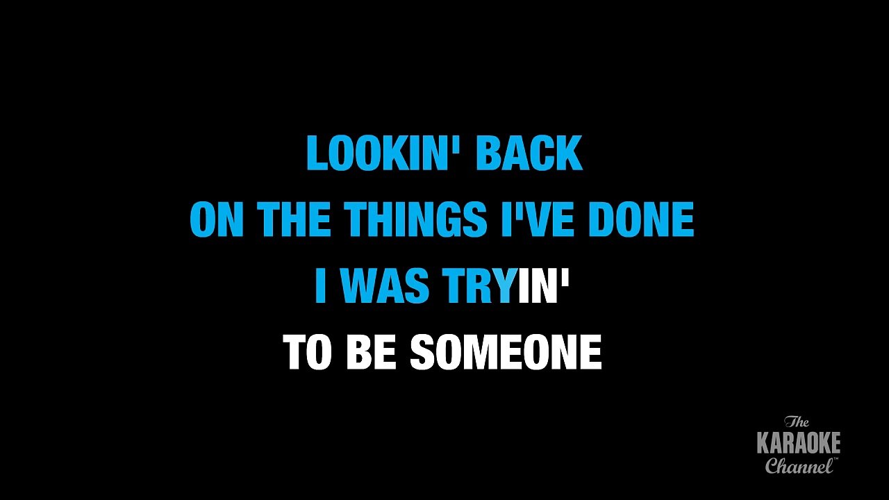 Shape Of My Heart in the Style of Backstreet Boys karaoke video with lyrics (with lead vocal)