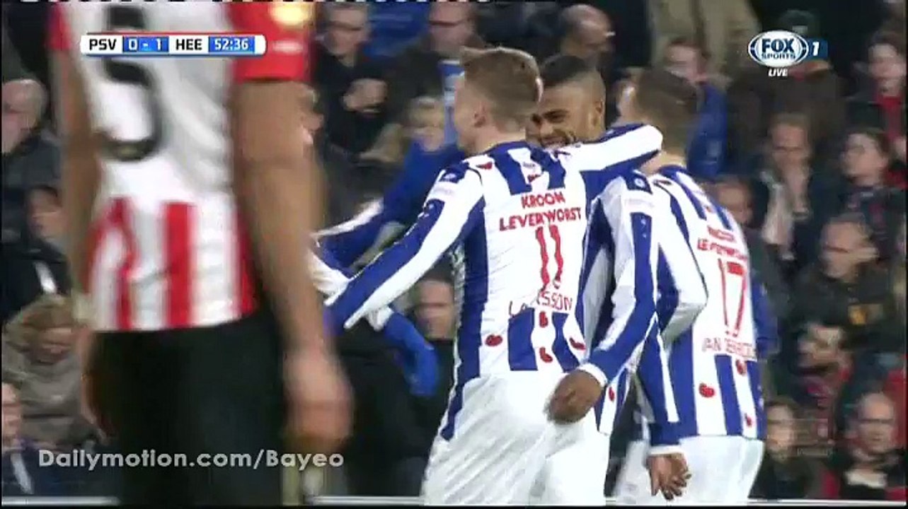 Mitchell te Vrede Goal HD - PSV 0-1 Heerenveen - 12-03-2016