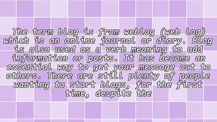 4 Tips for Beginning Bloggers