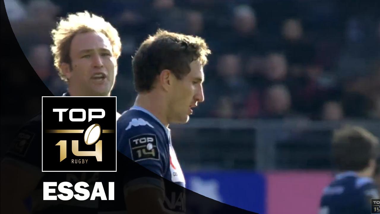 TOP 14 – Stade Français - Racing 92 : 16-34 Essai Johannes GOOSEN (RAC) – J18 – saison 2015-2016