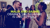 Malia And Sasha Obama Are Sibling Goals