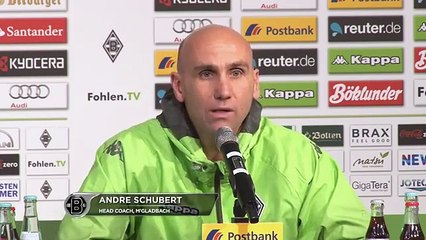 Andre Schubert: "Mahmoud Dahoud übertreibt manchmal" | Borussia M'Gladbach - Eintracht Frankfurt 3:0