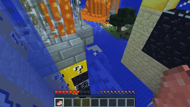 Minecraft Lucky Block Tower 3 Part 2 Lucky Block Parkour