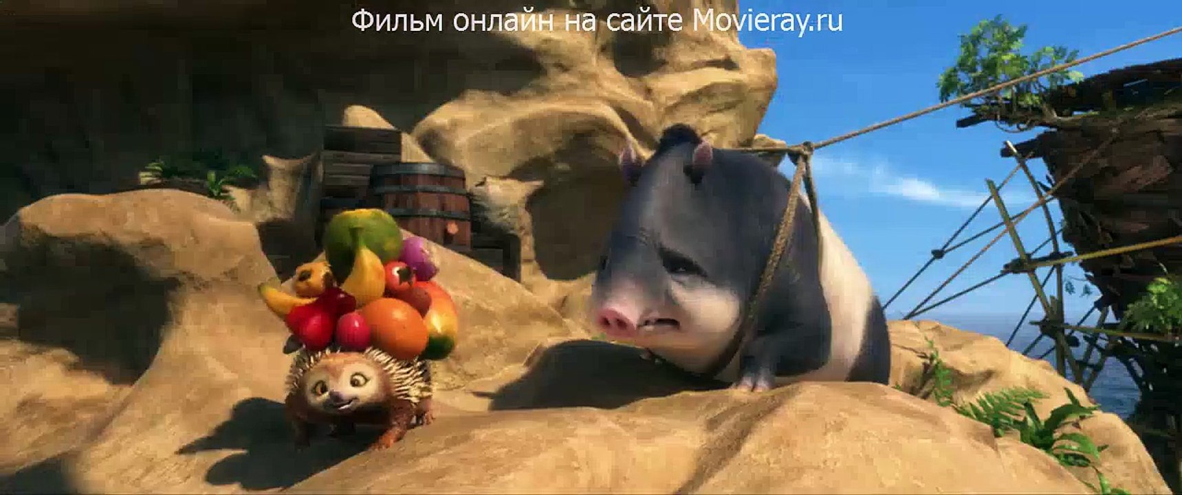 Робинзон Крузо. Очень обитаемый остров трейлер дублированный онлайн фильма (2016) 13.03.2016