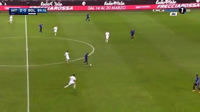 Franco Brienza Goal HD - Inter 2-1 Bologna - 12.03.2016 -