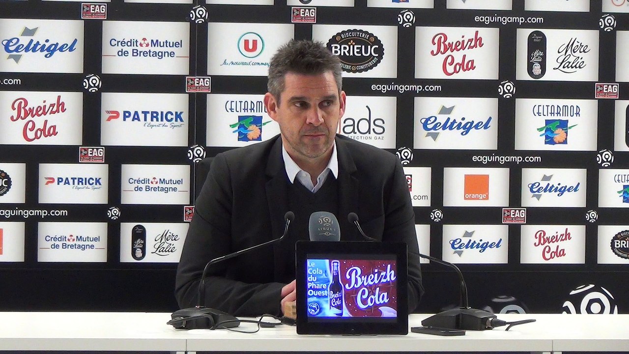 L1-J30/ La réaction de Jocelyn Gourvennec après EAG-ASSE