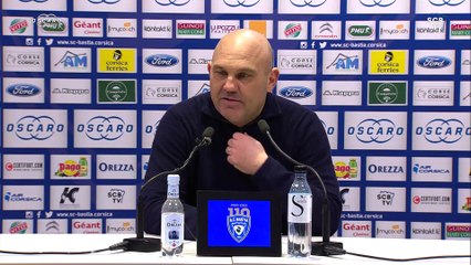 Bastia 1-2 Lille : Conf. d'après-match de F. Antonetti