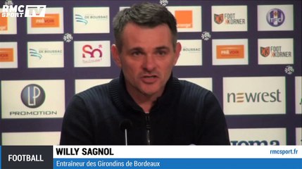 Sagnol : "Plus c'est dur, plus ça me motive à travailler"