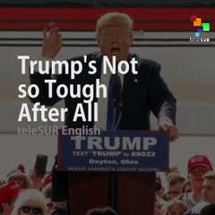 Donald Trump Protected by Secret Service in Ohio