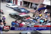 Asesinan a balazos a dos sujetos en vivienda del Callao