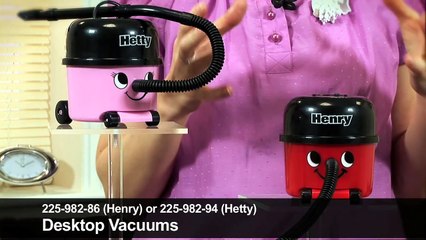 Hetty and Henry Desktop Vacuums by 24studio