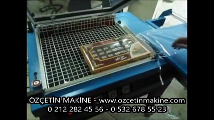 Kapaklı Shrink Ambalaj Makinası