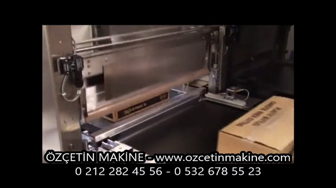 Kutu Shrink Ambalaj ve Paketleme Makinesi