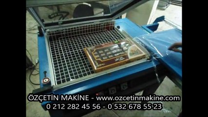 Küvez Shrink Ambalaj Makinesi