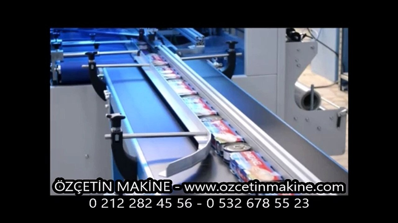 Sürekli Kesim Shrink Ambalaj ve Paketleme Makinesi