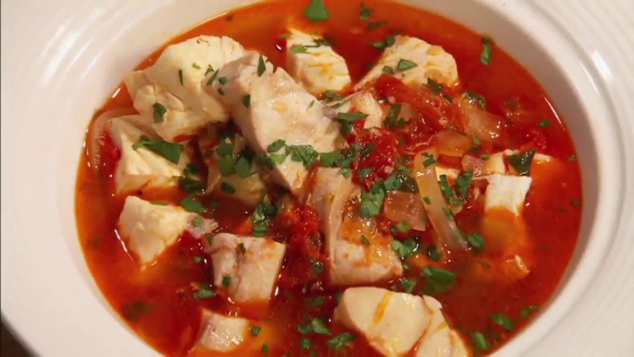 Sizilianische Fischsuppe mit Safran Aioli