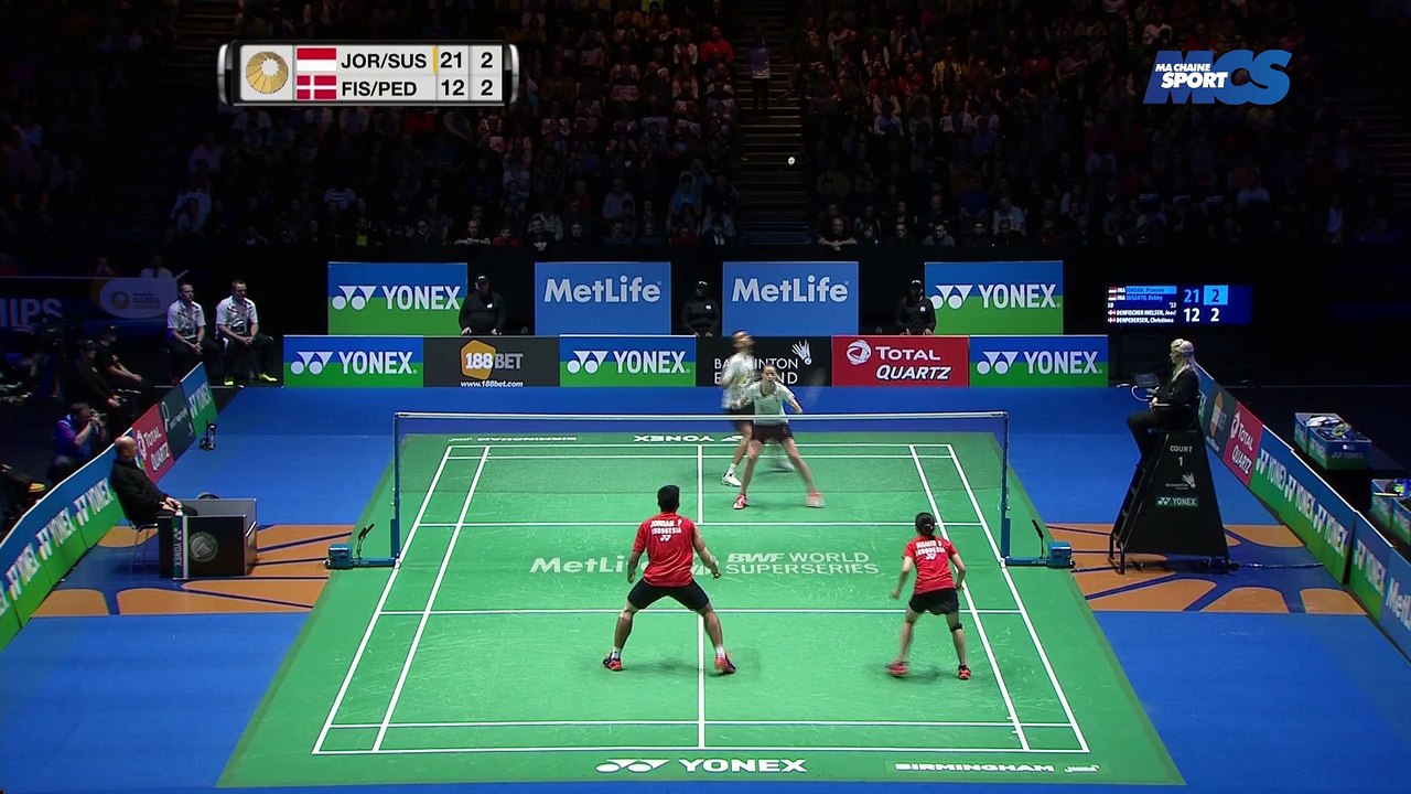 Badminton - All England Open - Les Indonésiens s'imposent en double mixte -  Vidéo Dailymotion