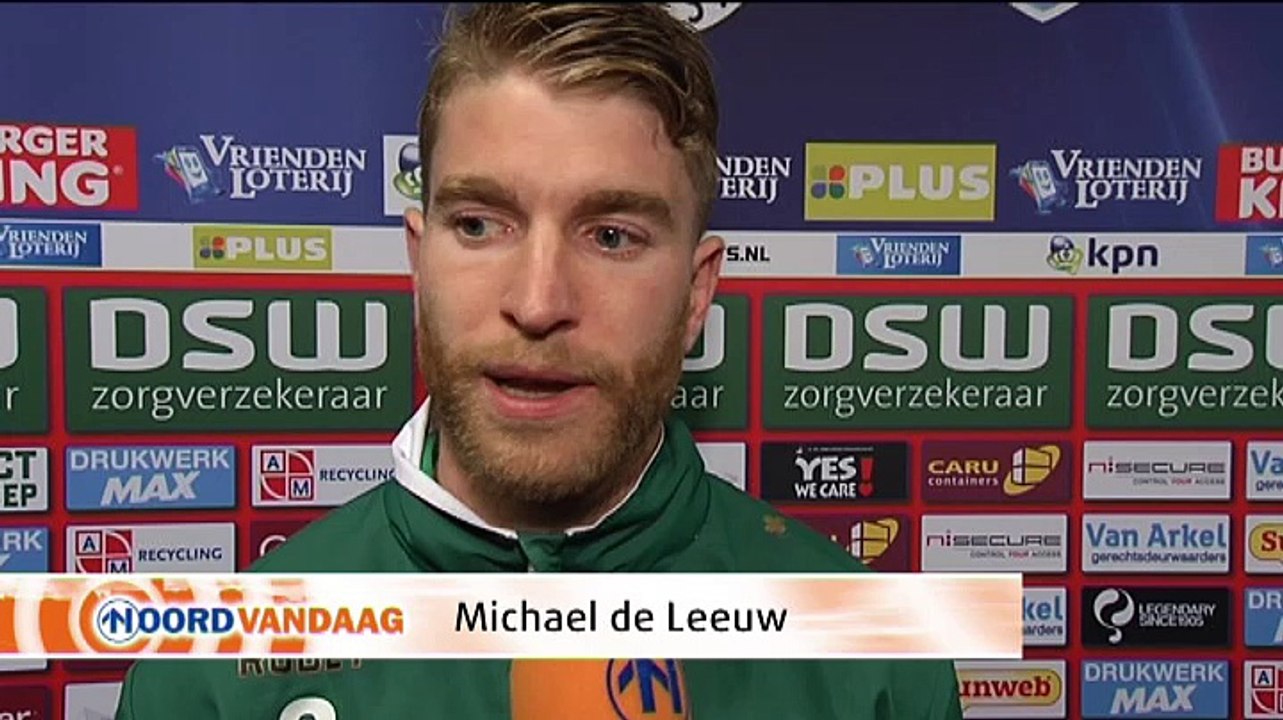 Van de Looi: Dit soort fouten horen niet thuis op dit niveau - RTV Noord