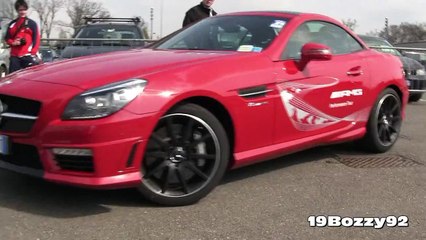 2012 Mercedes SLK 55 AMG SOUND