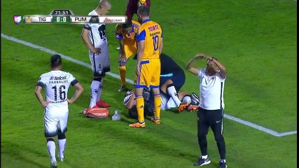 Terrible lesión de mexicano Luis Fuentes en su brazo izquierdo