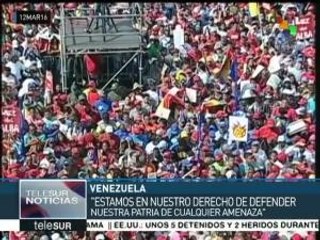 Pde. Maduro: Venezuela rechaza cualquier amenaza de EE.UU.