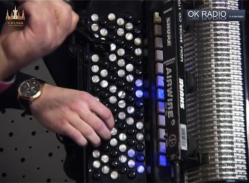 Aleksandra Ristanovic i orkestar Bobana Gajica Sekija - Nase tajne cuva vodenica - live - OK radio 2016