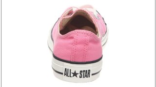 Converse All Star OX - Zapatillas de deporte de lona, unisex, color rosa (rosa), talla 37.5
