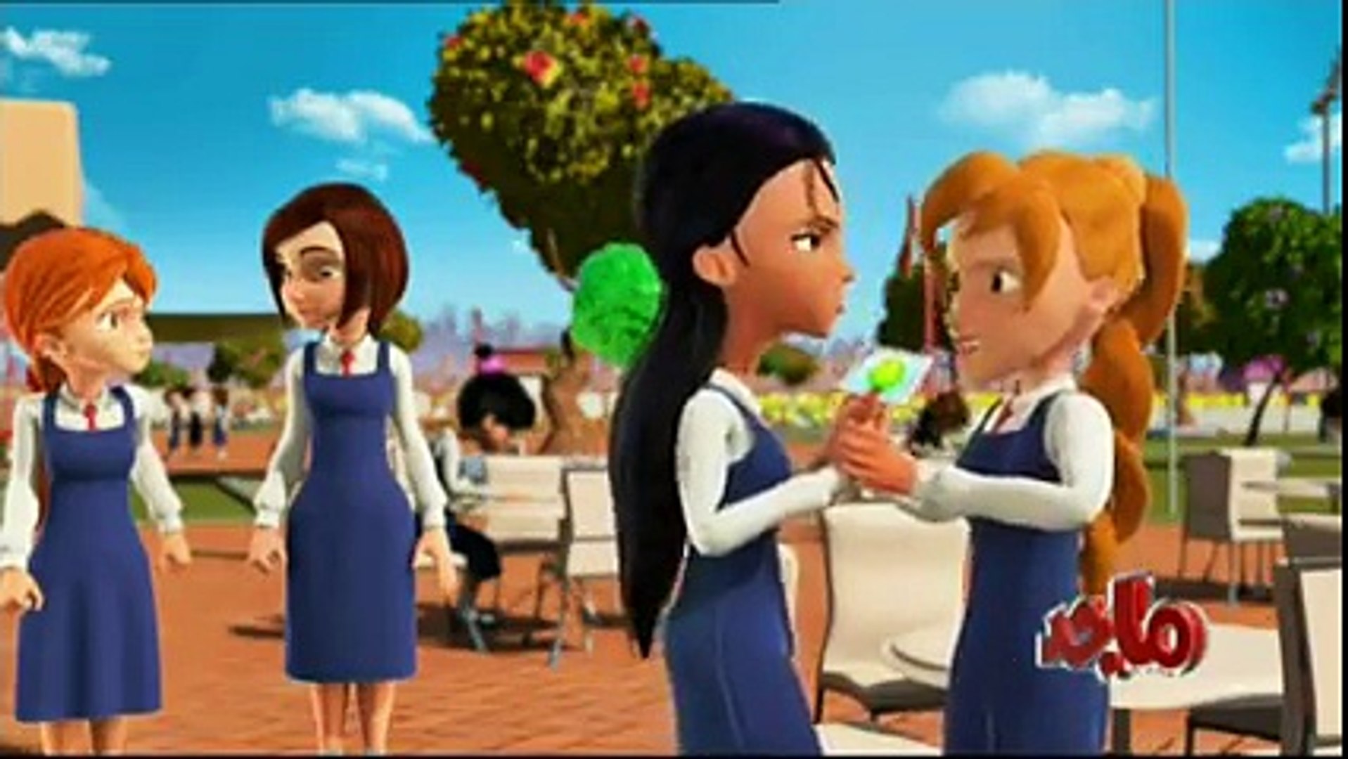 مسلسل مدرسة البنات | حلقة المادة الخضراء كاملة | قناة ماجد majid Kids -  video Dailymotion