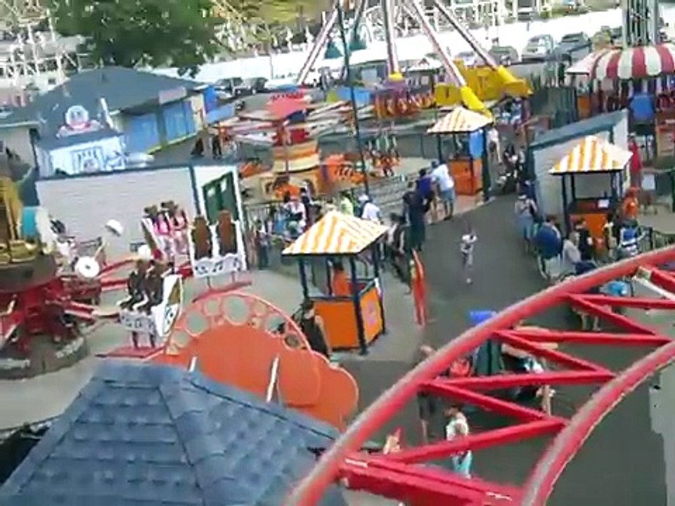 Circus Coaster At Coney Island-Luna Park In Brooklyn New York City 2014!
