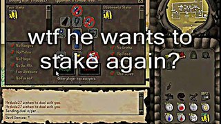 Mage Staking at Duel Arena