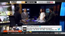 ESPN FIRST TAKE DENVER BRONCOS QUARTERBACK OPTIONS- WHO'S AVAILABLE