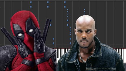 X Gon Give it to Ya - DMX - Deadpool Movie [Piano Tutorial] (Synthesia)