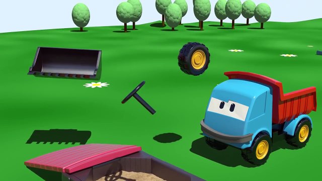 Leo the Inquisitive Truck | Builds a LOADER