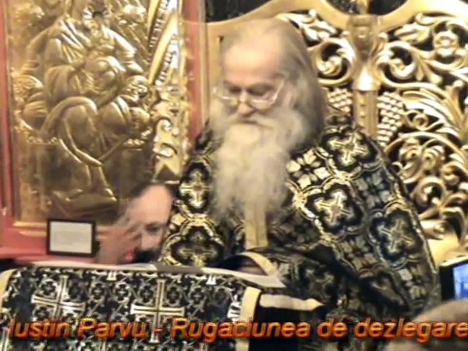 Parintele Justin - Rugaciunea de dezlegare pentru Postul Mare 2009