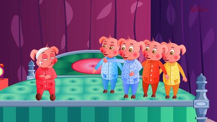 Five Little Piggies Nursery Rhyme | Five Little Series