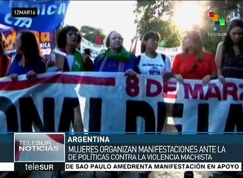 Argentinas: activistas alzan la voz contra la violencia de género